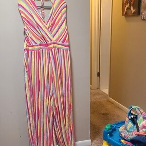 Torrid Multicolor Striped Dress